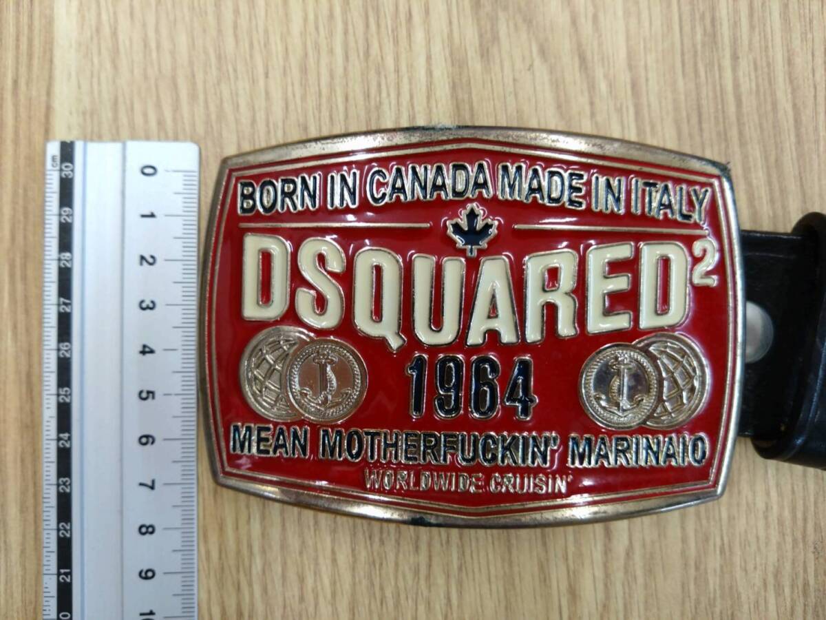 ディースクエアード D SQUARED2 ベルト バックル拍卖