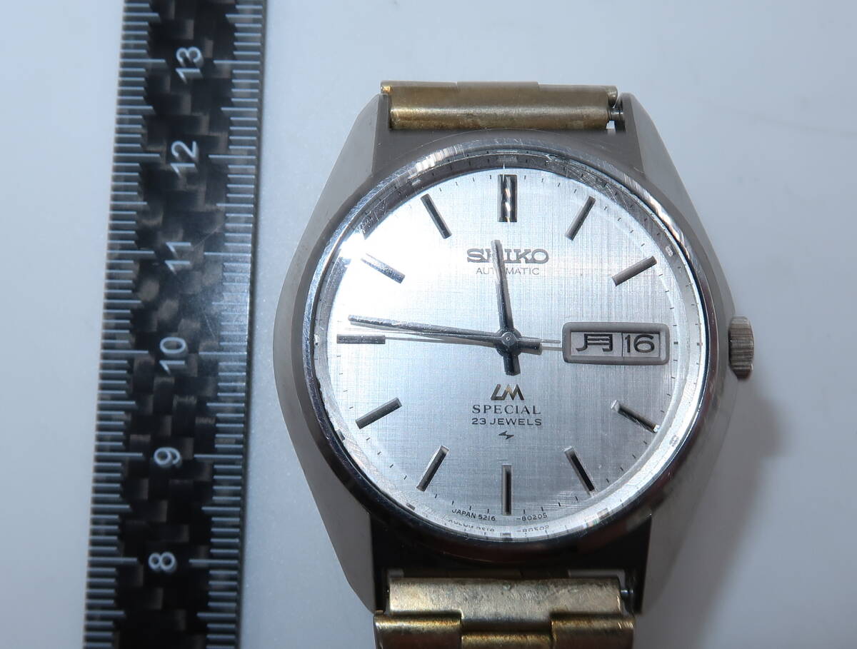 ★☆SEOKO セイコー ロードマチック 5216-0020 自動巻き メンズ腕時計 ☆★拍卖