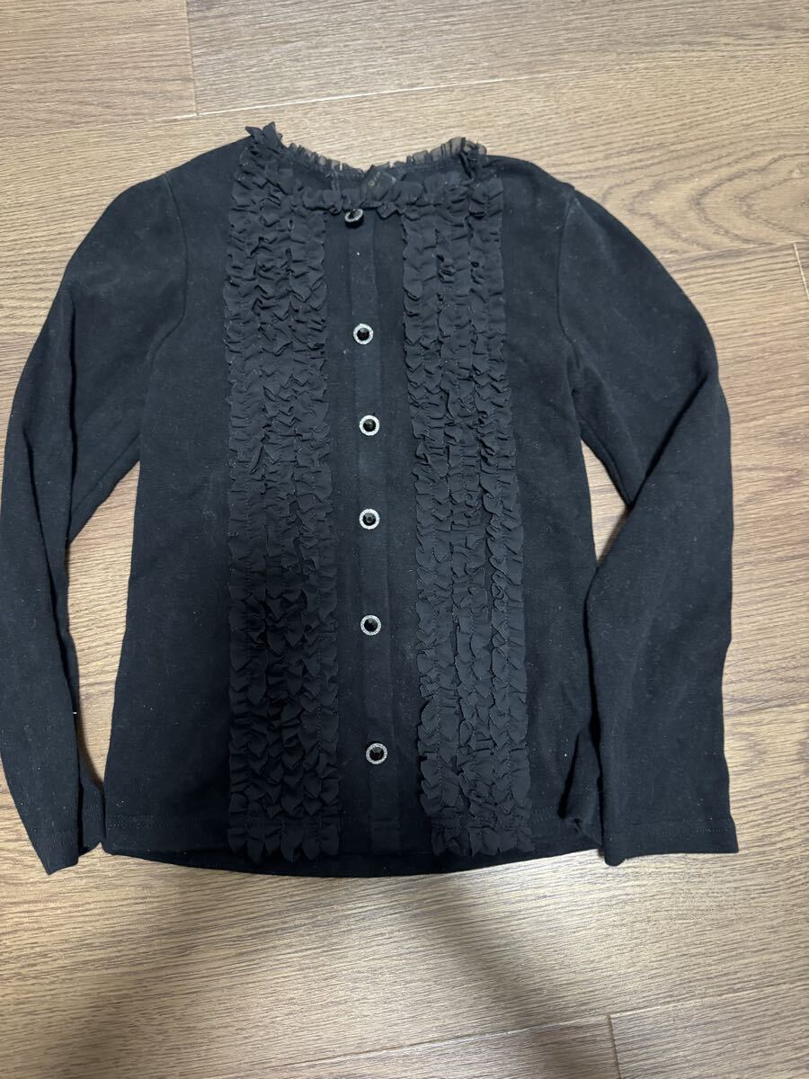 Roraカーディガン風カットソー130サイズ 長袖拍卖