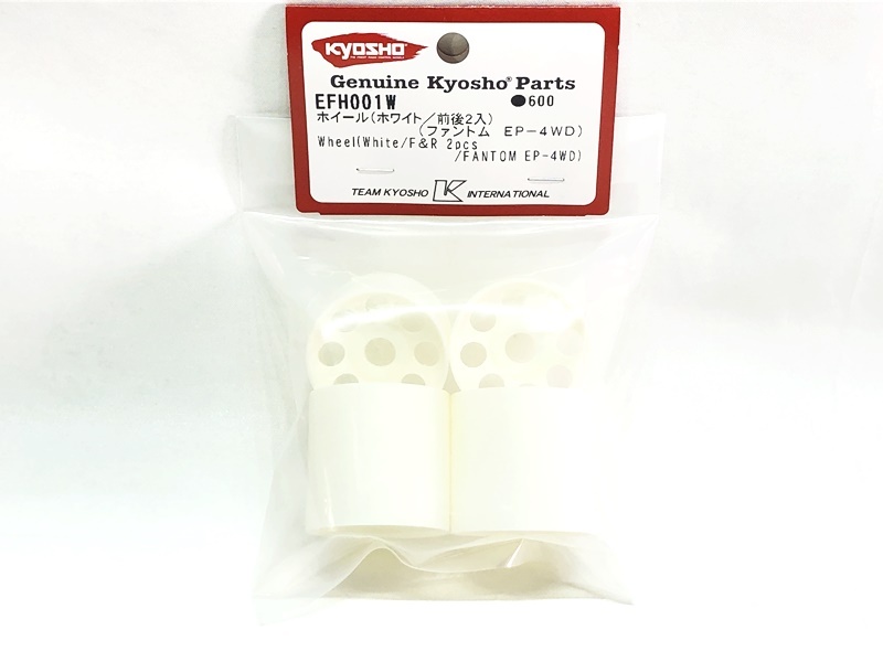 京商 EFH001W ホイール(ホワイト/前後2入)(ファントム EP-4WD) Kyosho ラジコンパーツ RCパーツ★M拍卖
