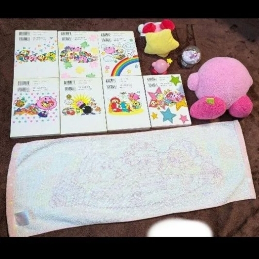 星のカービィ 漫画 フィギュア ぬいぐるみ タオル拍卖