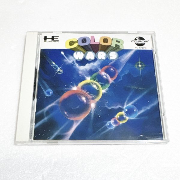 カラーウォーズ 【箱・説明書有り】清掃済 4本まで1個口で同梱可 PCエンジン CDーROM2拍卖