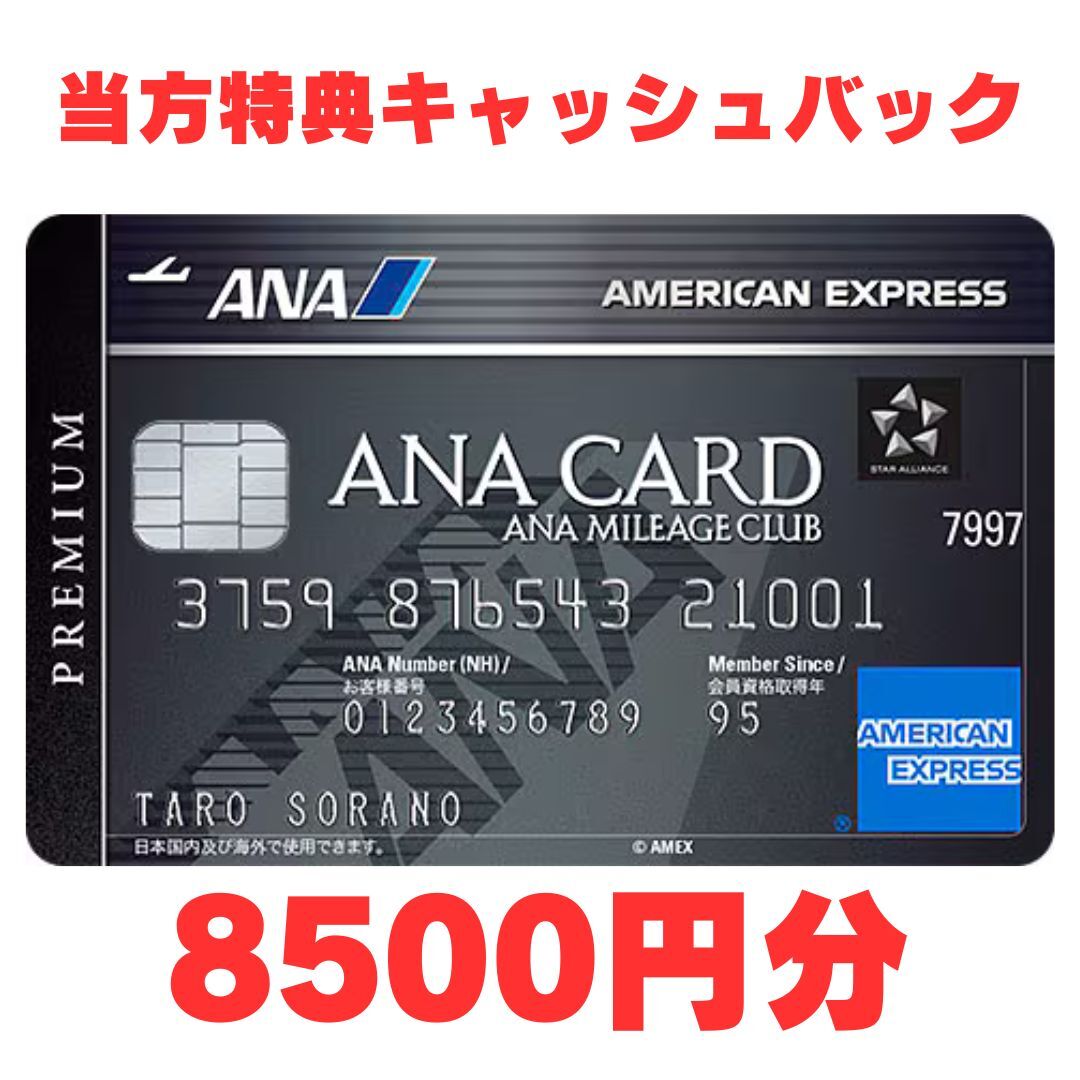 【正規紹介/最大20万ポイント獲得】ANA アメリカン・エキスプレス・プレミアム・カード 紹介キャンペーン amex クレジットカード アナ拍卖