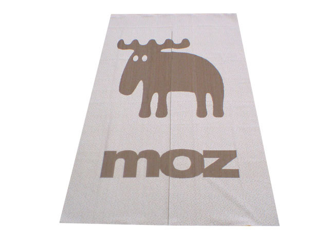 送料無料【新品 】のれん 【MOZ 】BR 85cm × 150cm拍卖