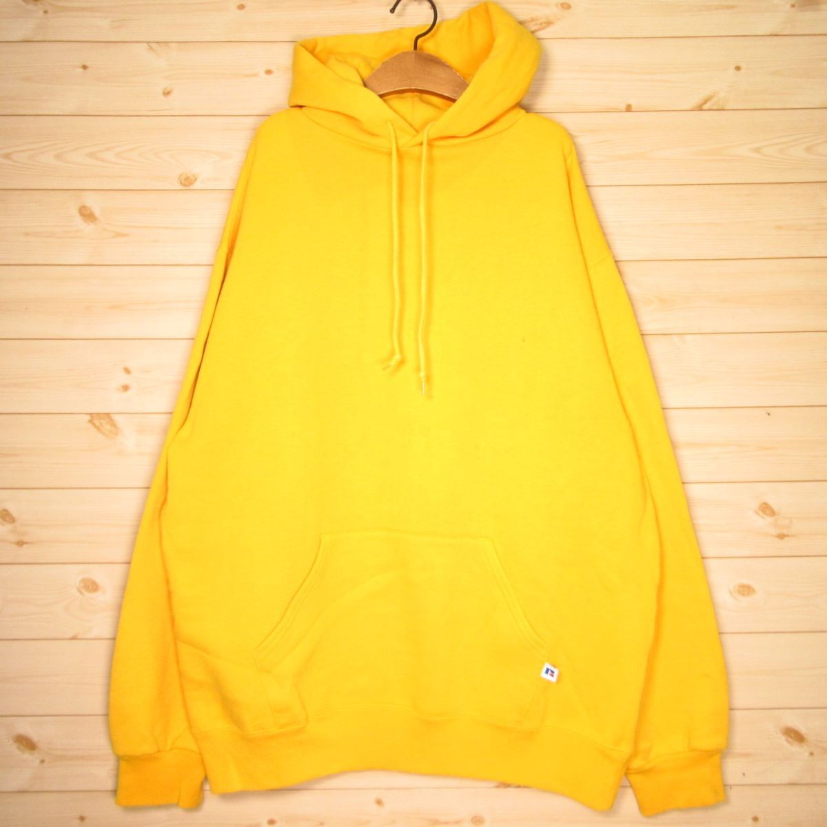 ◎大きいサイズ!Russell Athletic ラッセル アスレティック オーバーサイズ スウェット パーカー シンプル メンズ 2XL XXLサイズ◆AA4507拍卖