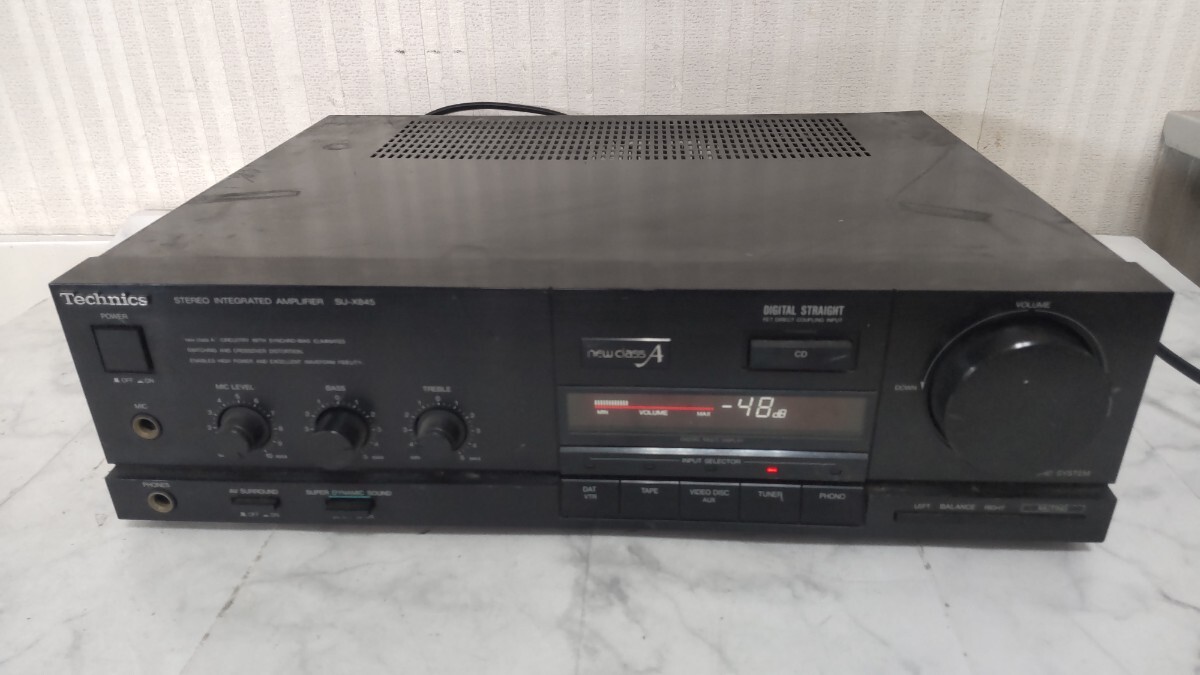 S3656 Technics SU-X845/ プリメインアンプ /アンプ/ステレオインテグレートアンプ/テクニクス/ 通電○ 音出し動作未確認 現状品 JUNK拍卖