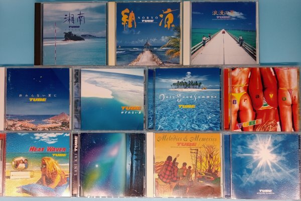 C 送料無料!【TUBE】 まとめて 11枚セット CD まとめ売り 拍卖