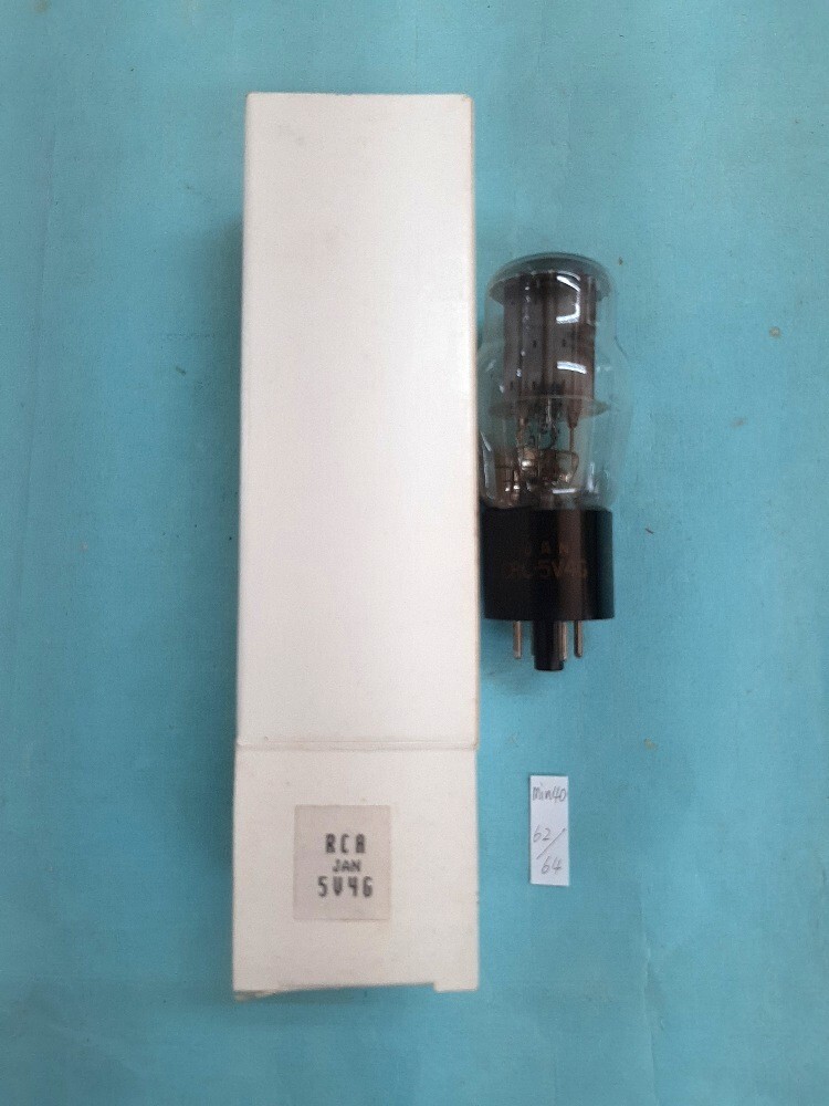 即決あり■小難あり■5V4G RCA JAN-CRC 1本拍卖