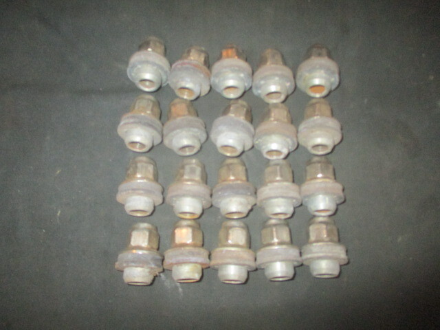 ■ジャガー XJ ホイールナット 20個 中古 C2S13886 C2C35294 X350 ホイールラグナット ジャガー Sタイプ X200 XJR XK XKR X150 X351■拍卖