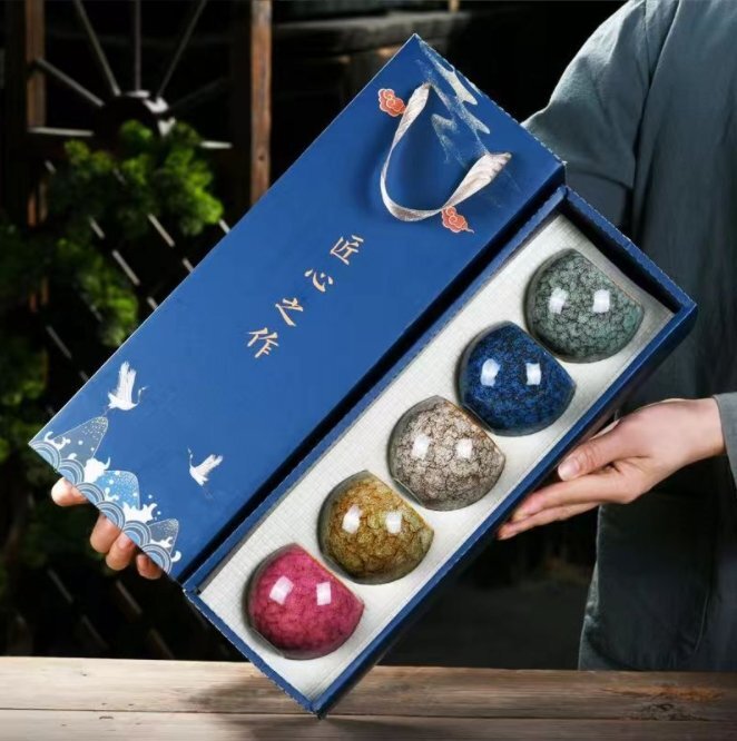 天目茶碗 抹茶茶碗 茶道具 曜変天目茶碗 お茶碗 茶道 窯変天目茶碗 油滴天目 茶道具 茶器 初心者 酒器 陶芸用品CB011拍卖