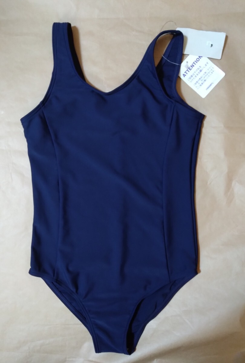 【新品未使用】ニッセン スクール水着・ネイビー水着・女児水着☆150サイズ拍卖