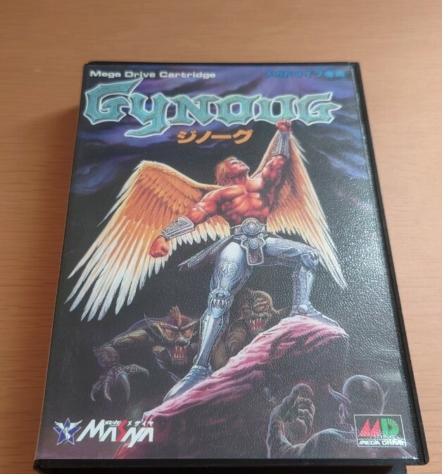 MD メガドライブ GYNOUG ジノーグ 説明書付 動作確認済拍卖