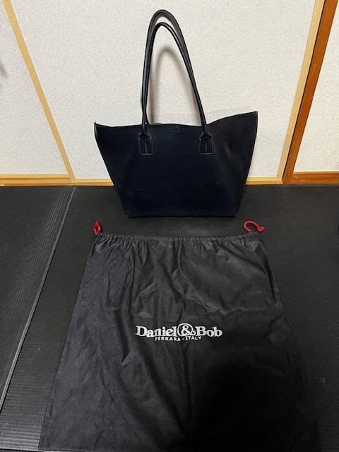 Daniel &Bob ダニエルアンドボブ トートバック 黒拍卖