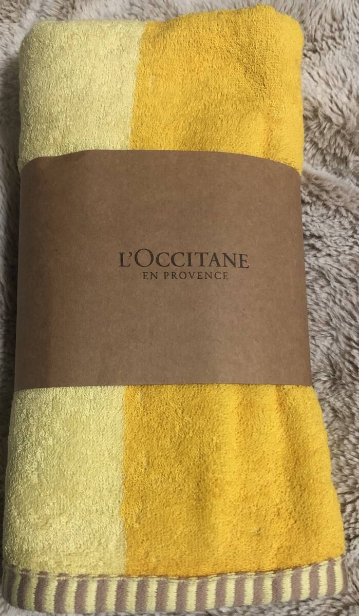 ロクシタン◆リバーシブルバスタオル(イエロー)◆ノベルティ2025拍卖
