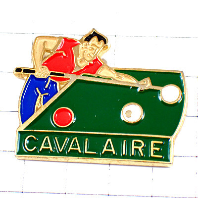 ピンバッジ・ビリヤード場プールバー撞球ハスラー BILLIARD SNOOKER BILLARD◆フランス限定ピンズ◆レアなヴィンテージものピンバッチ拍卖