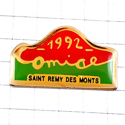 ピンバッジ・赤い車1992年◆フランス限定ピンズ◆レアなヴィンテージものピンバッチ拍卖