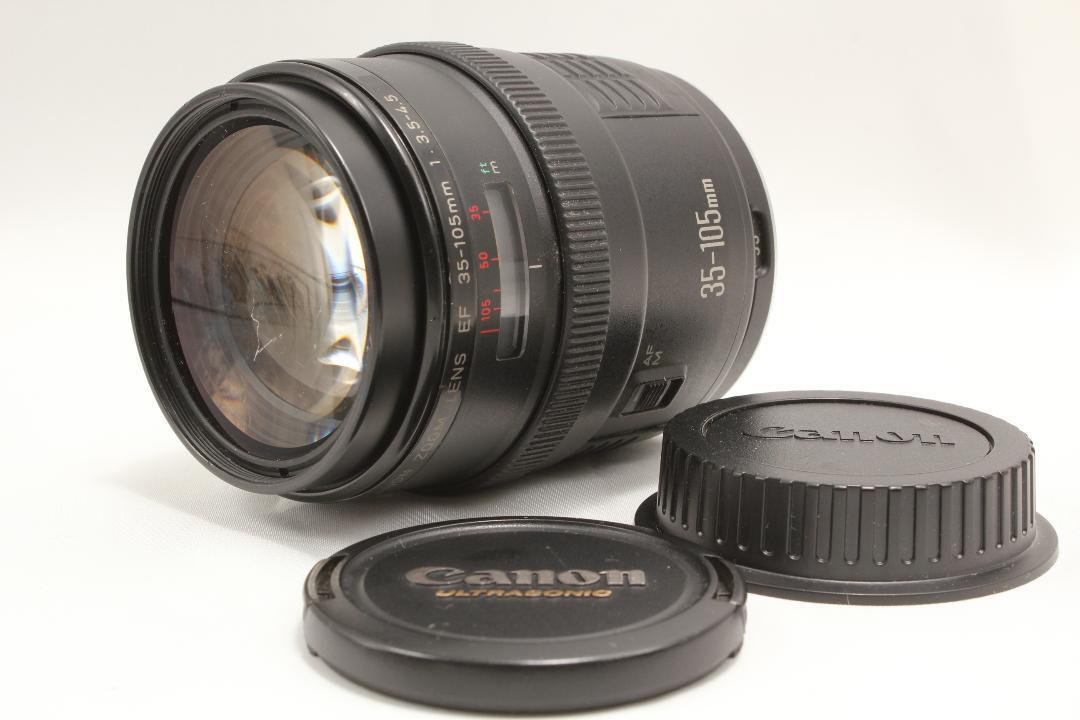CANON EF 35-105mm F3.5-4.5 USM 前後キャップ付き拍卖