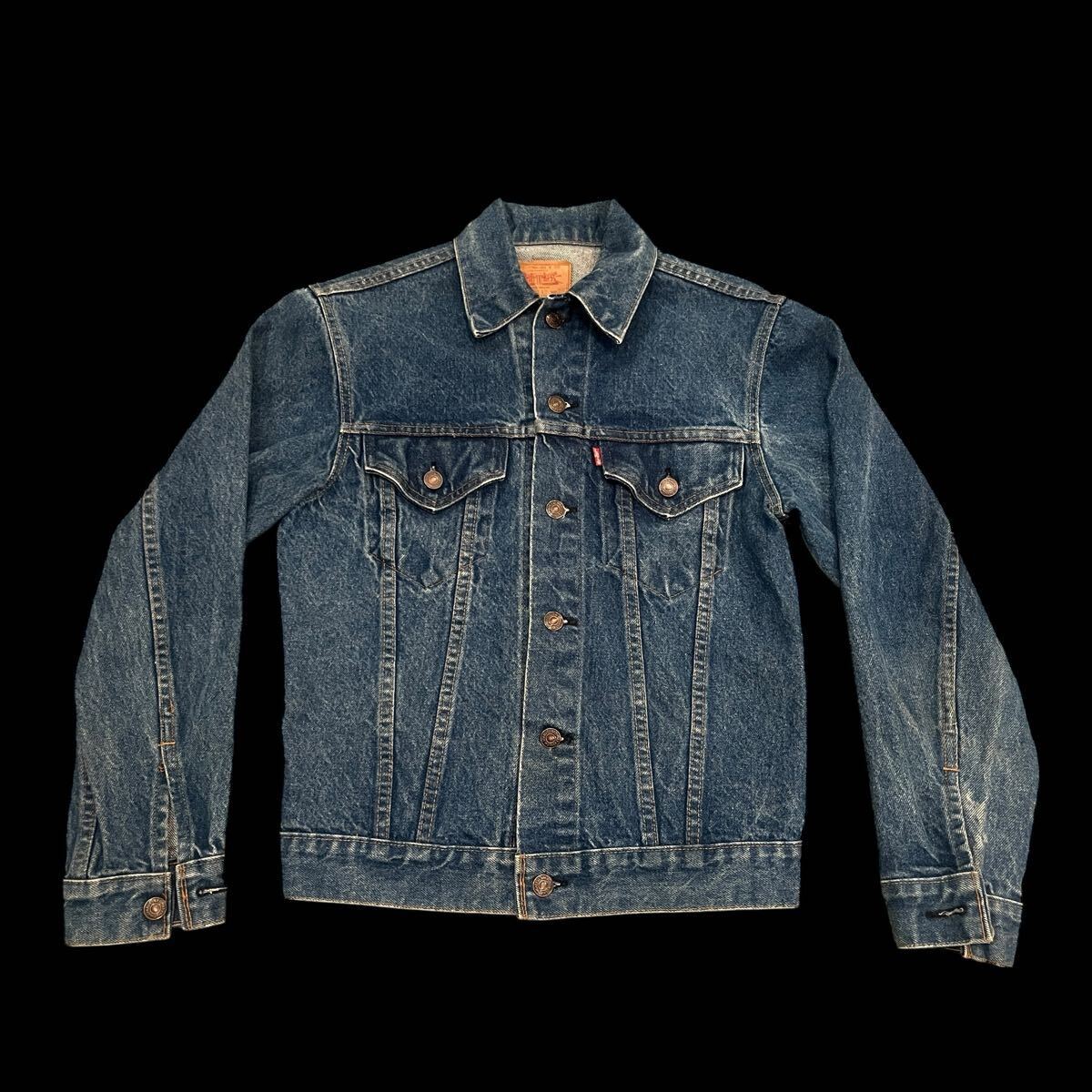 ビンテージ リーバイス 70505 デニム ジャケット Levi’s USA製 ケアタグ vintage 70505-0217拍卖