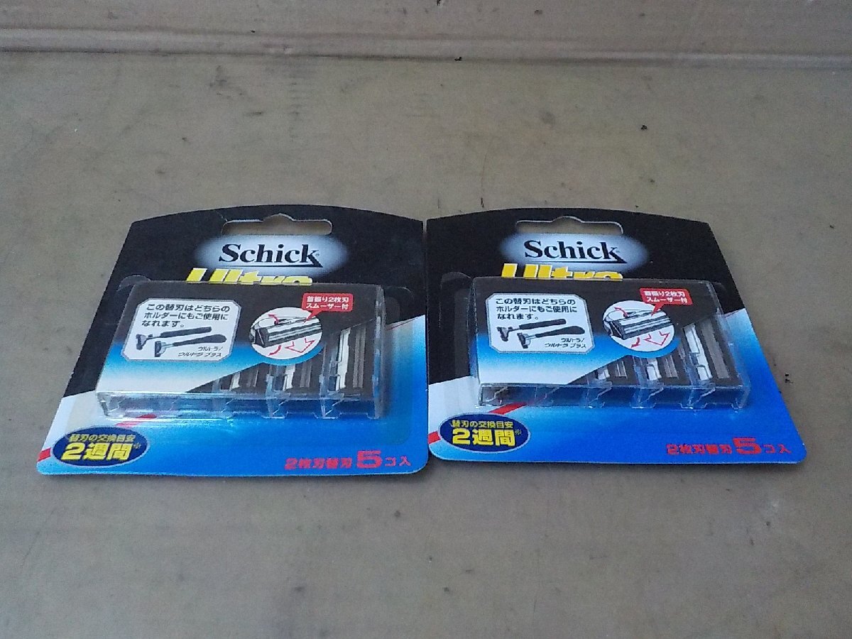 ♪未使用 シックウルトラプラス カミソリ 2枚刃 5コ入り×2 TRP-5 ② 【送料込み】拍卖