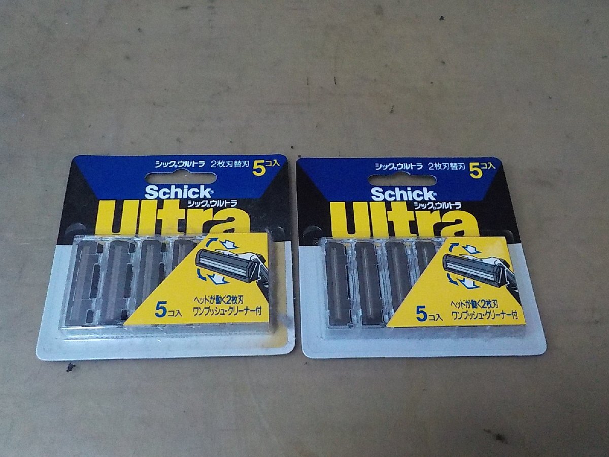 ♪未使用 シックウルトラ カミソリ 2枚刃 5コ入り×2 TR-5 ③ 【送料込み】拍卖