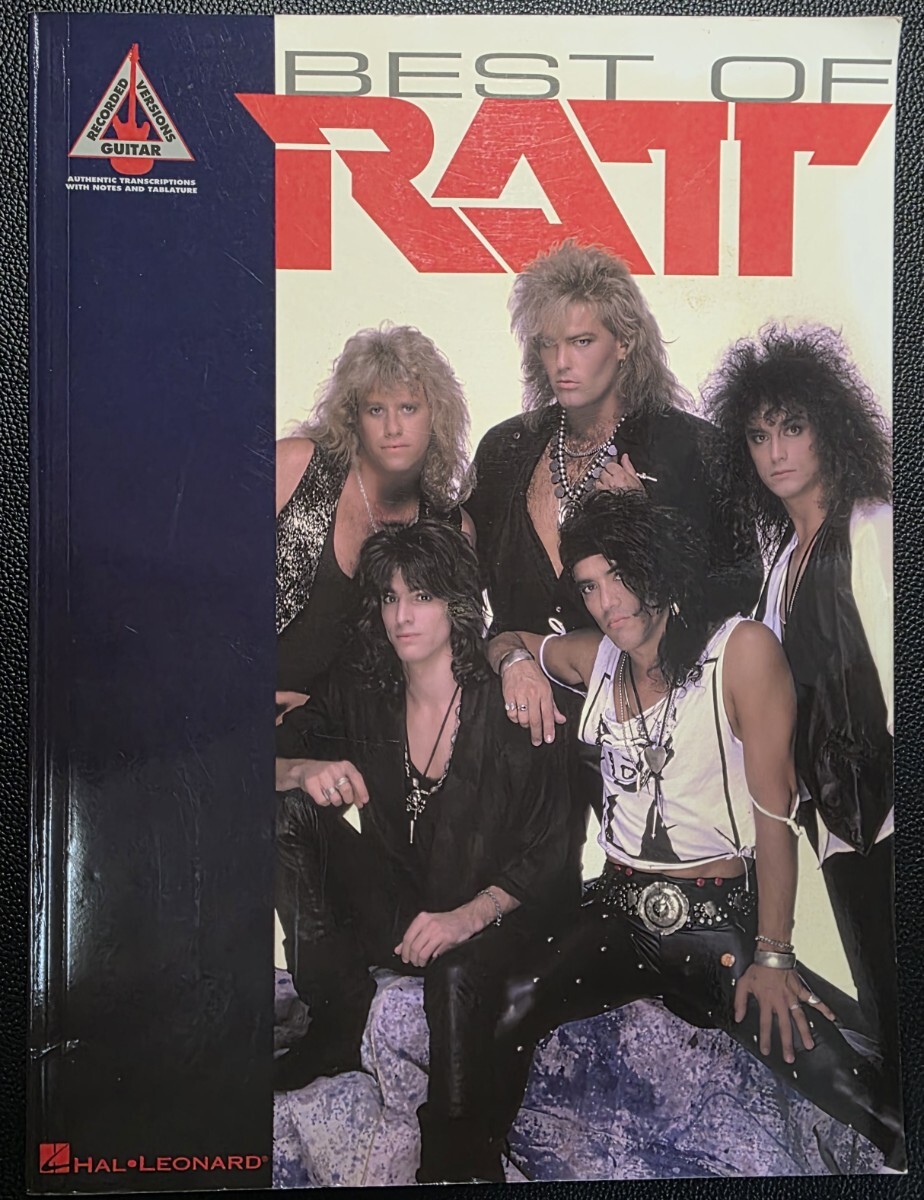 絶版 ギタースコア 【 RATT 】ラット 【 BEST OF RATT 】TAB譜 / 楽譜拍卖
