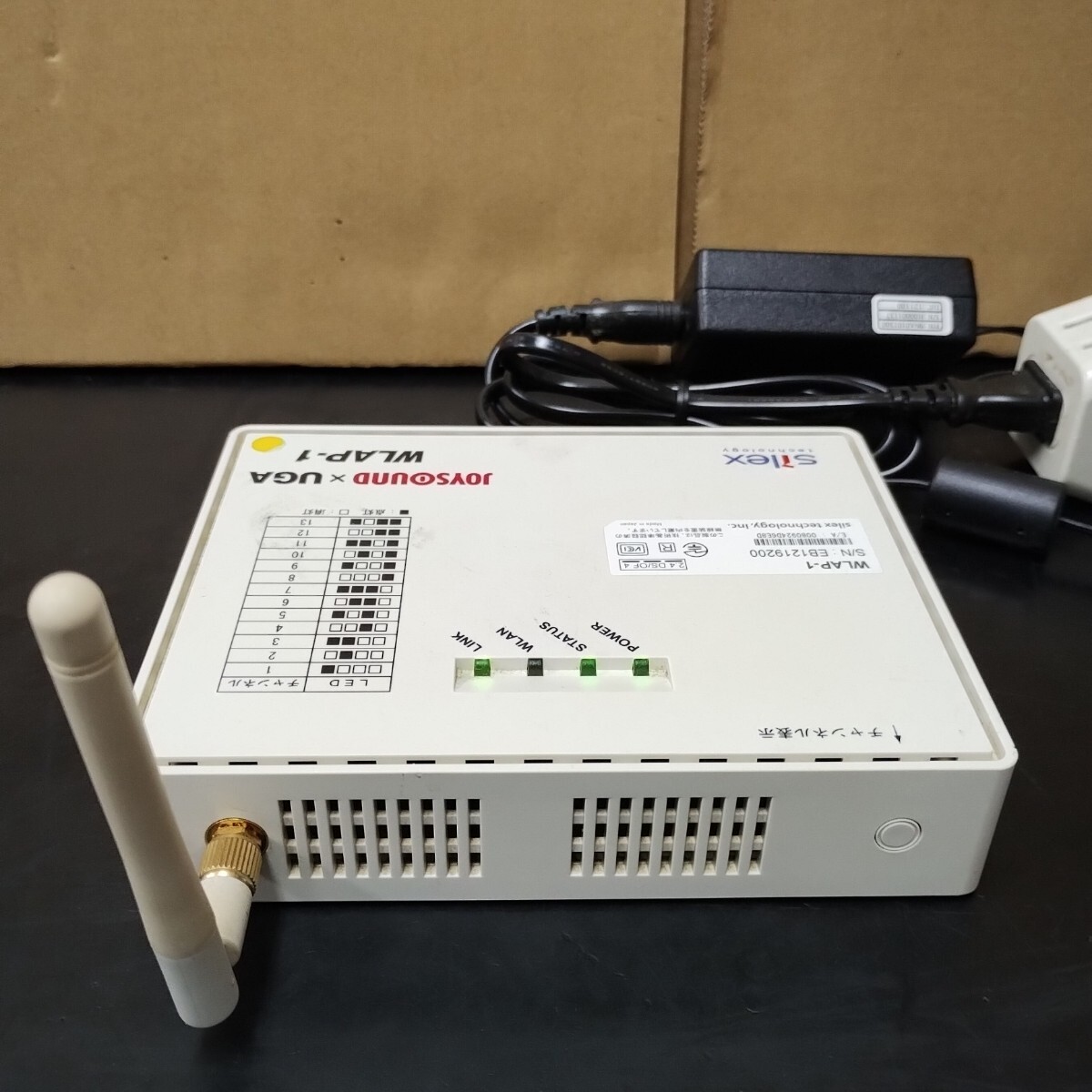 I5 エクシング BMB ジョイサウンド×ウガ JOYSOUND×UGA アクセスポイント WLAP-1 中古 点検動作品 UGA-N10 JR-300拍卖