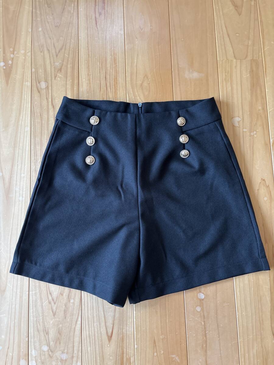 DAZY ショートパンツ キュロット 黒 M 美品拍卖