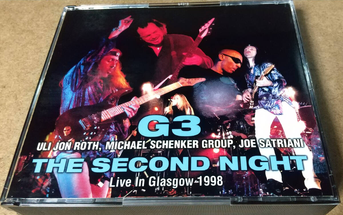 G3 「THE SECOND NIGHT」feat. ULI JON ROTH, MICHAEL SCHENKER GROUP, JOE SATRIANI (3CD)拍卖