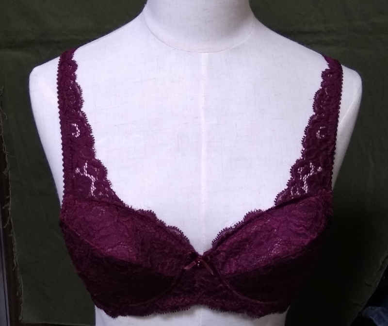 ☆ ブラジャー ボルドー レース B65 ☆拍卖