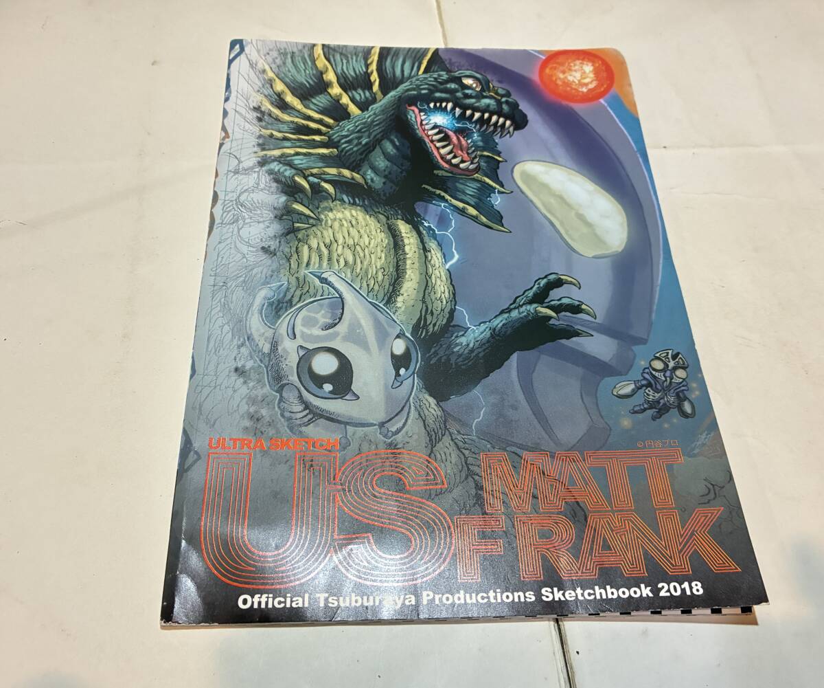 2018年 円谷プロスケッチブック ULTRA SKETCH US MATT FRANK ウルトラマン 怪獣 アメコミ拍卖