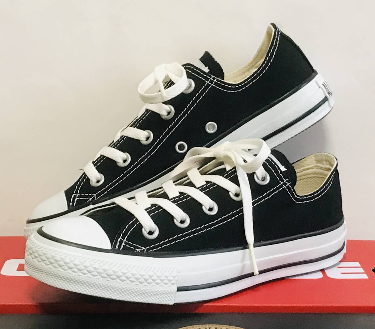 CONVERSE CANVAS ALL STAR OX  ブラック 27.0拍卖