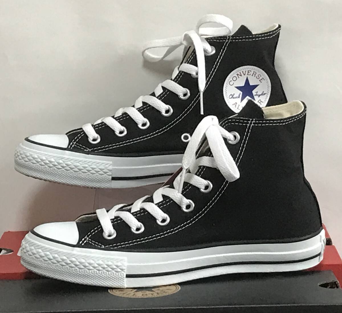 コンバース キャンバス オールスター HI ブラック 24.5拍卖