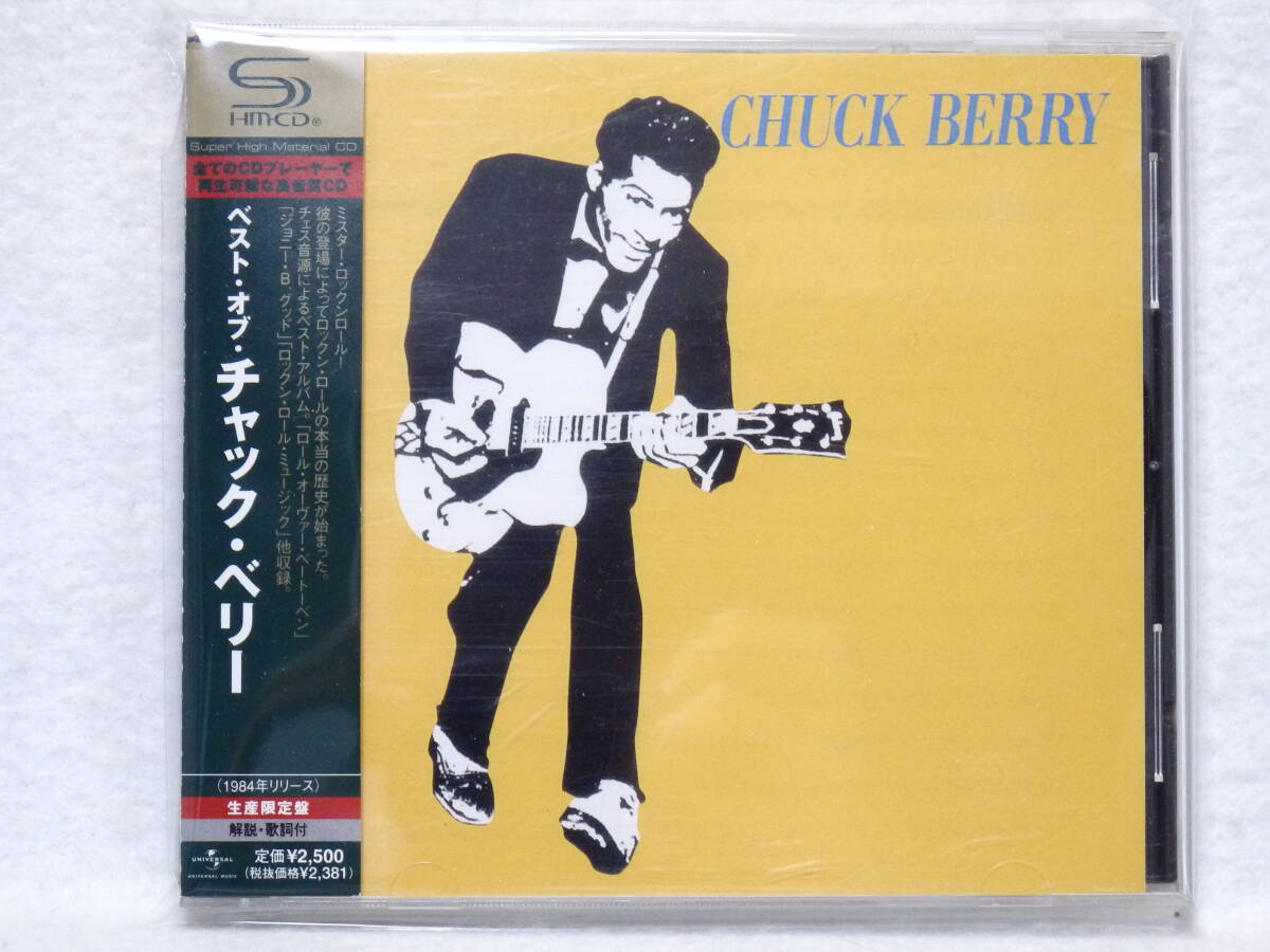 <美品> チャック・ベリー / ベスト・オブ・チャック・ベリー (生産限定品 SHM-CD仕様) 帯付 国内正規セル版拍卖