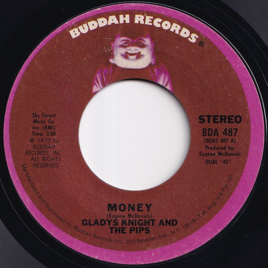 Gladys Knight And The Pips Money / Street Brothers Buddah US BDA 487 212418 SOUL FUNK ソウル ファンク レコード 7インチ 45拍卖