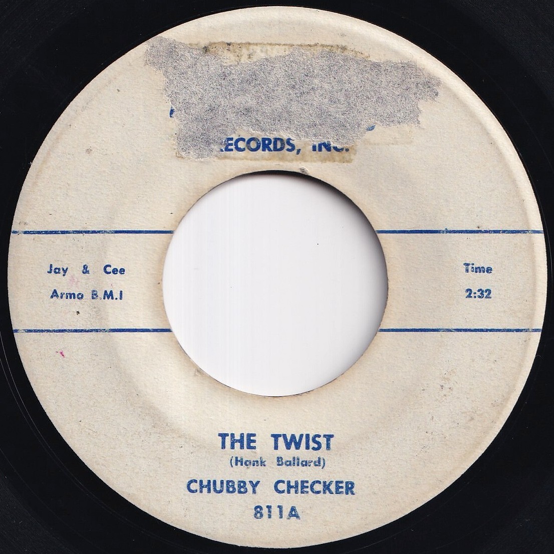 Chubby Checker The Twist / Toot Parkway US 811 212387 R&B R&R レコード 7インチ 45拍卖