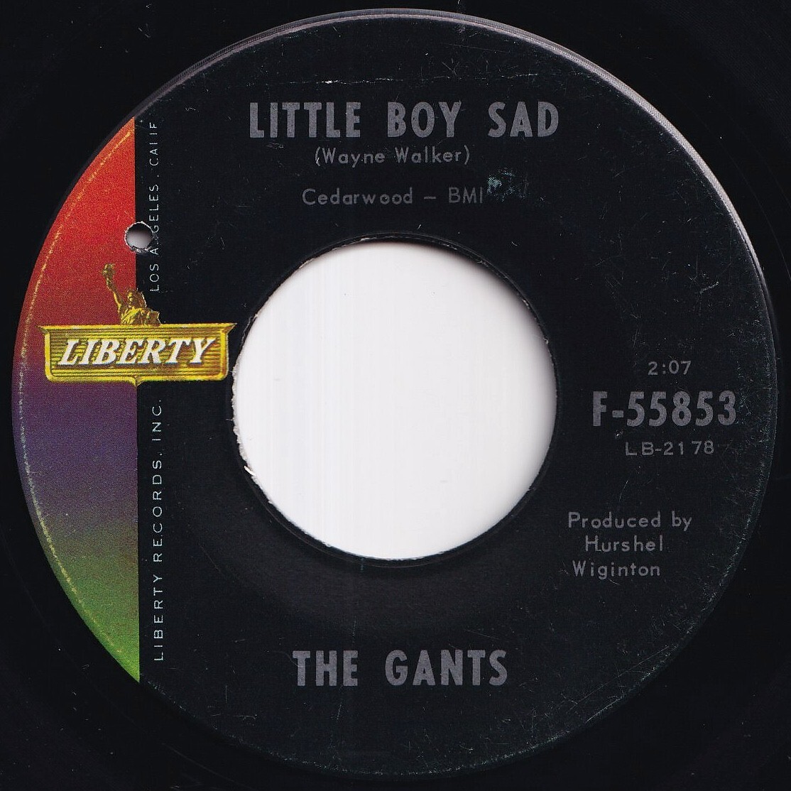 Gants Little Boy Sad / (You Can't Blow) Smoke Rings Liberty US F-55853 212286 ROCK POP ロック ポップ レコード 7インチ 45拍卖