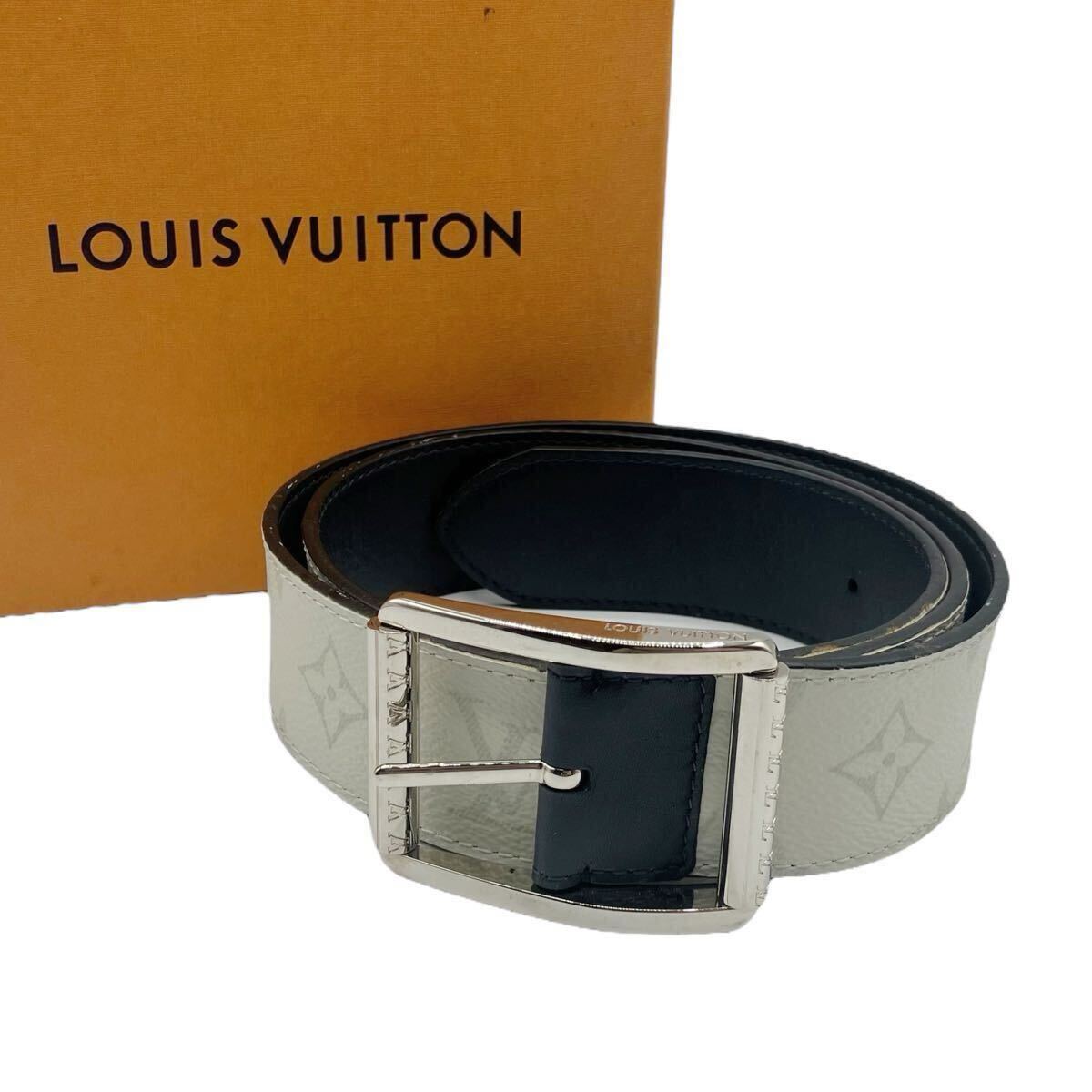 【良品】ルイヴィトン LOUIS VUITTON M0003 ベルト モノグラム サンチュール リヴェルソ 90/36拍卖