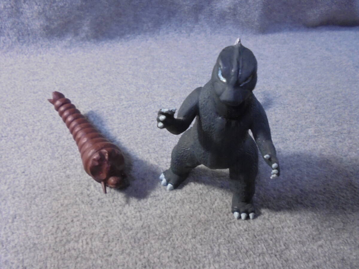 プラモデル完成品 「ゴジラ+モスラ」 中古品拍卖