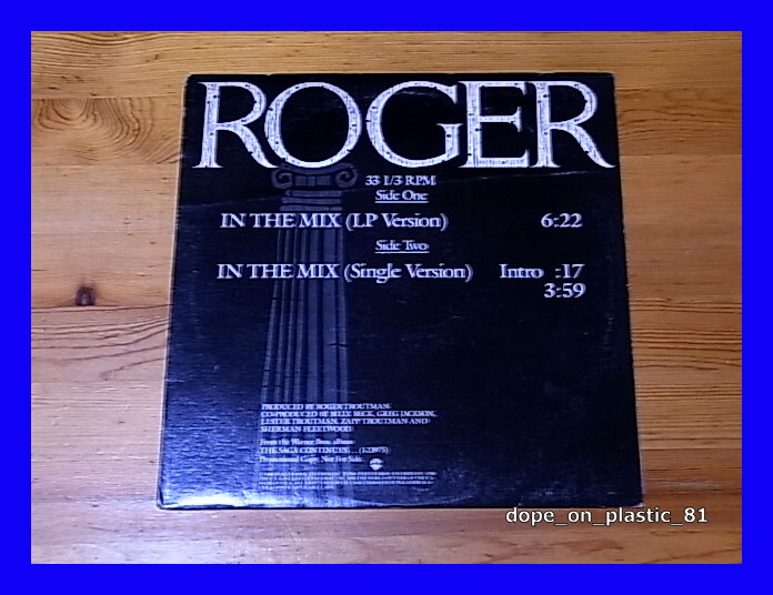 Roger / In The Mix/プロモオンリー/US Original/5点以上で送料無料、10点以上で10%割引!!!/12'拍卖