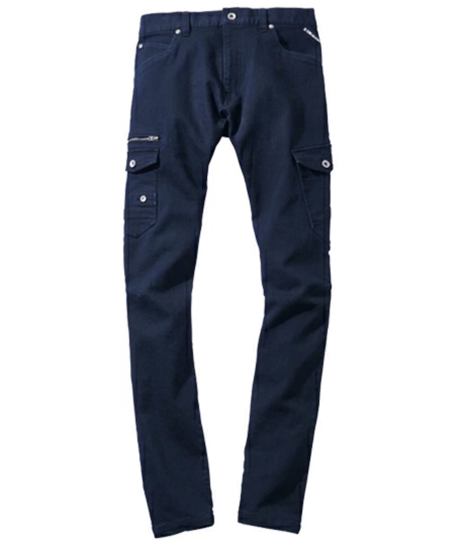 新品即決 Z-DRAGON 71602S ストレッチノータックカーゴパンツ インディゴ ジードラゴン デニム ジーパン 自重堂拍卖