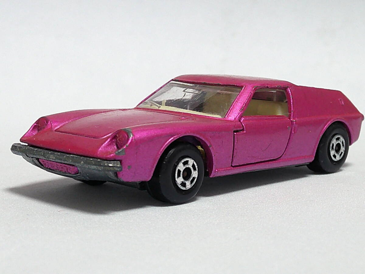 マッチボックス (桃) ロータス ヨーロッパ <ジャンク品> Matchbox拍卖