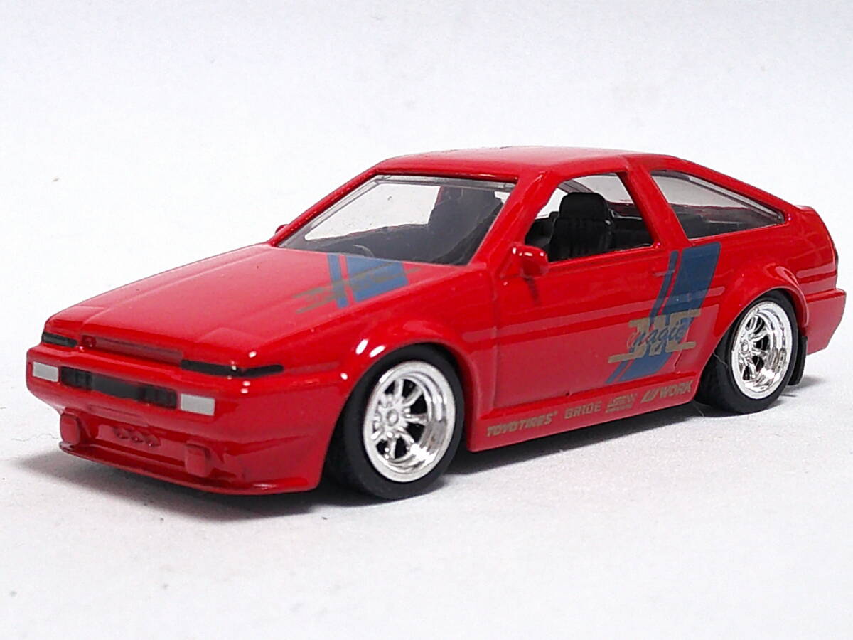 ジェイダ (赤) トヨタ AE86 トレノ スプリンター ハチロク <ルース> Jada Toys拍卖