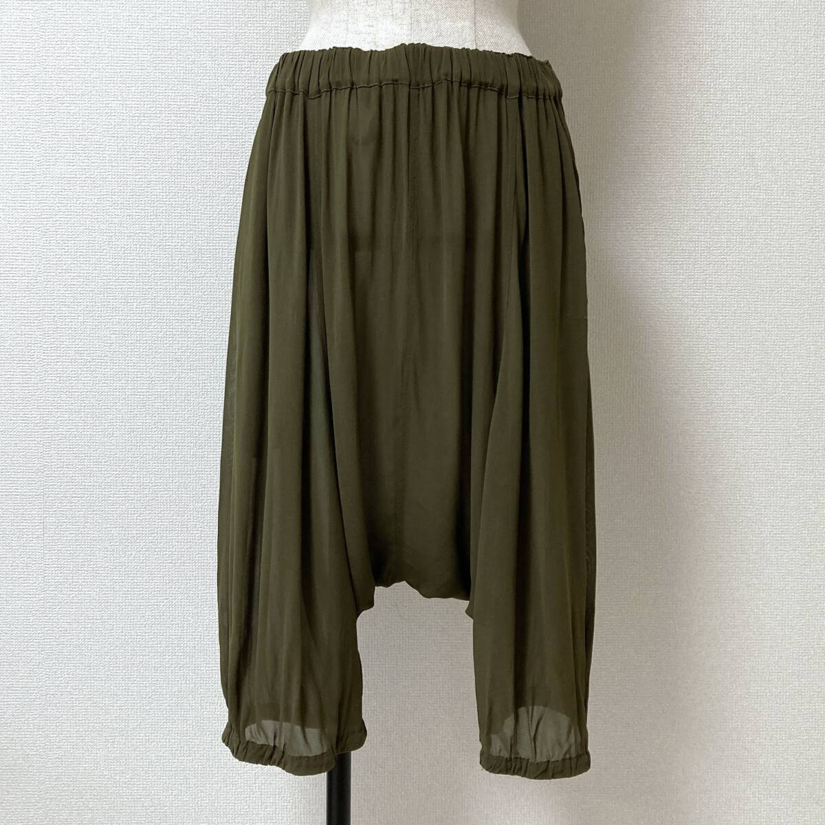 コムコム COMME des GARCONS シアー イージー サルエル ショート パンツ カーキ Sサイズ コムデギャルソン ショーツ archive 5070427拍卖