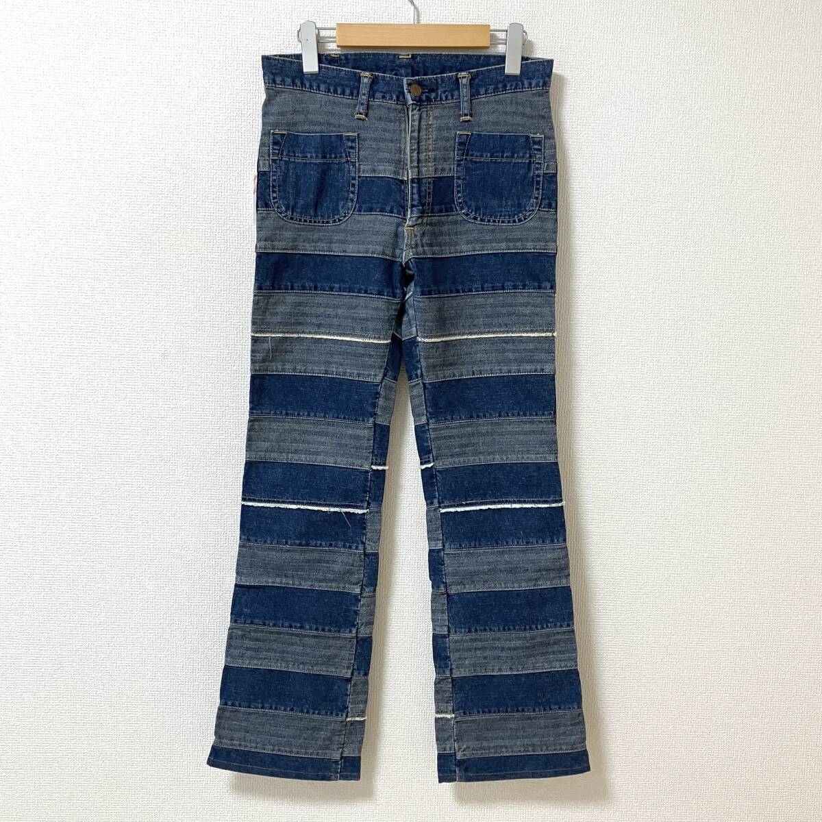 90s 00s HYSTERIC GLAMOUR ウミヘビ デニムパンツ Mサイズ ヒステリックグラマー ジーンズ VINTAGE archive 1803拍卖