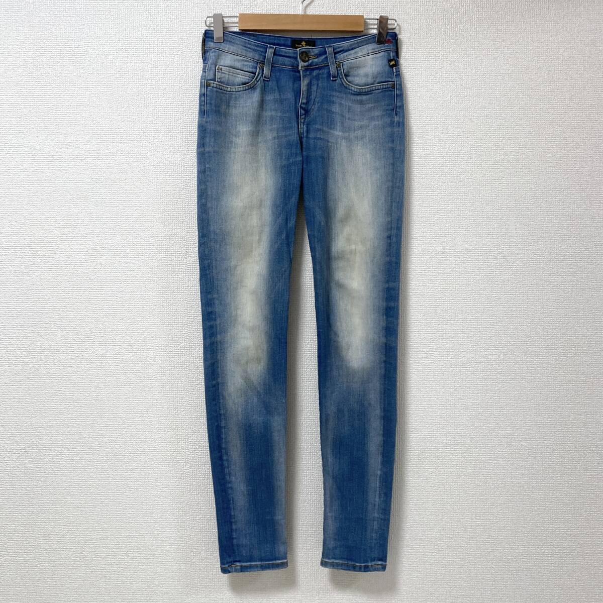 Lee × ANGLOMANIA vivienne westwood スキニー デニムパンツ ストレッチ レディース W26 アングロマニア スリム ジーンズ archive 5080057拍卖