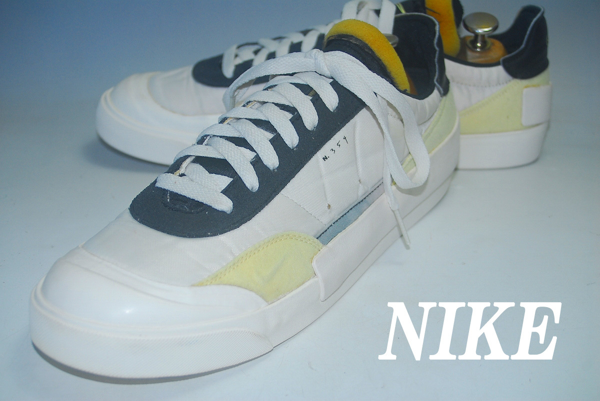 ATX2487/最終価格!他サイトで即決出品中!早い者勝ち!NIKE/ナイキ/ドロップタイプ/白/ホワイト/良品/28㎝/US10/ロー/注目の1足!拍卖