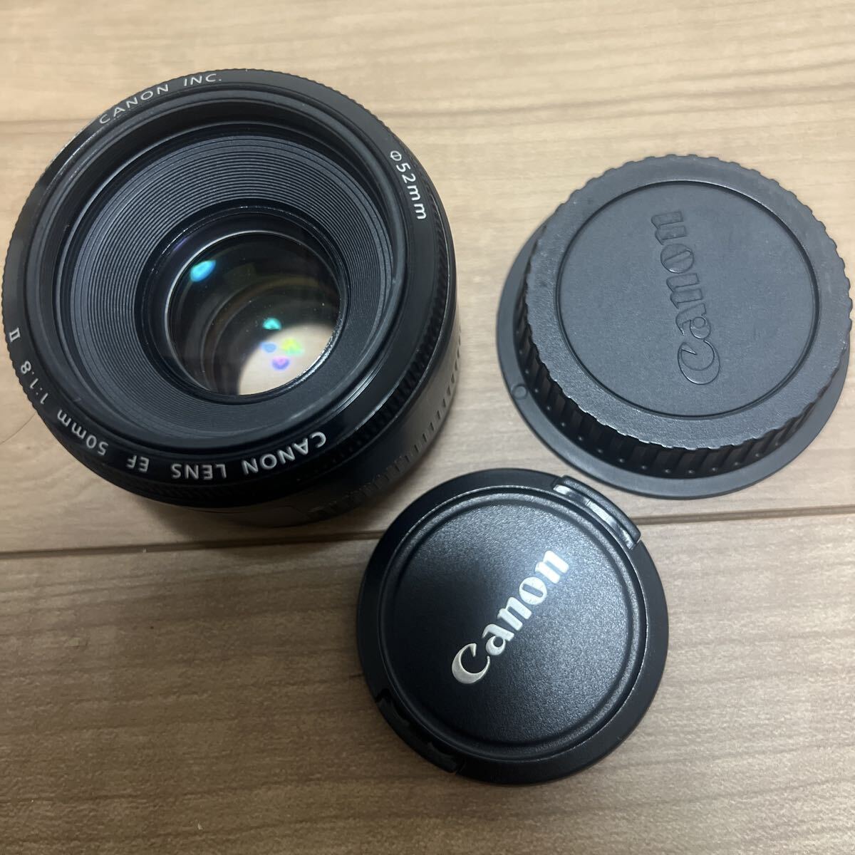Canon LENS EF 50mm 1:1.8 II 動作未確認拍卖