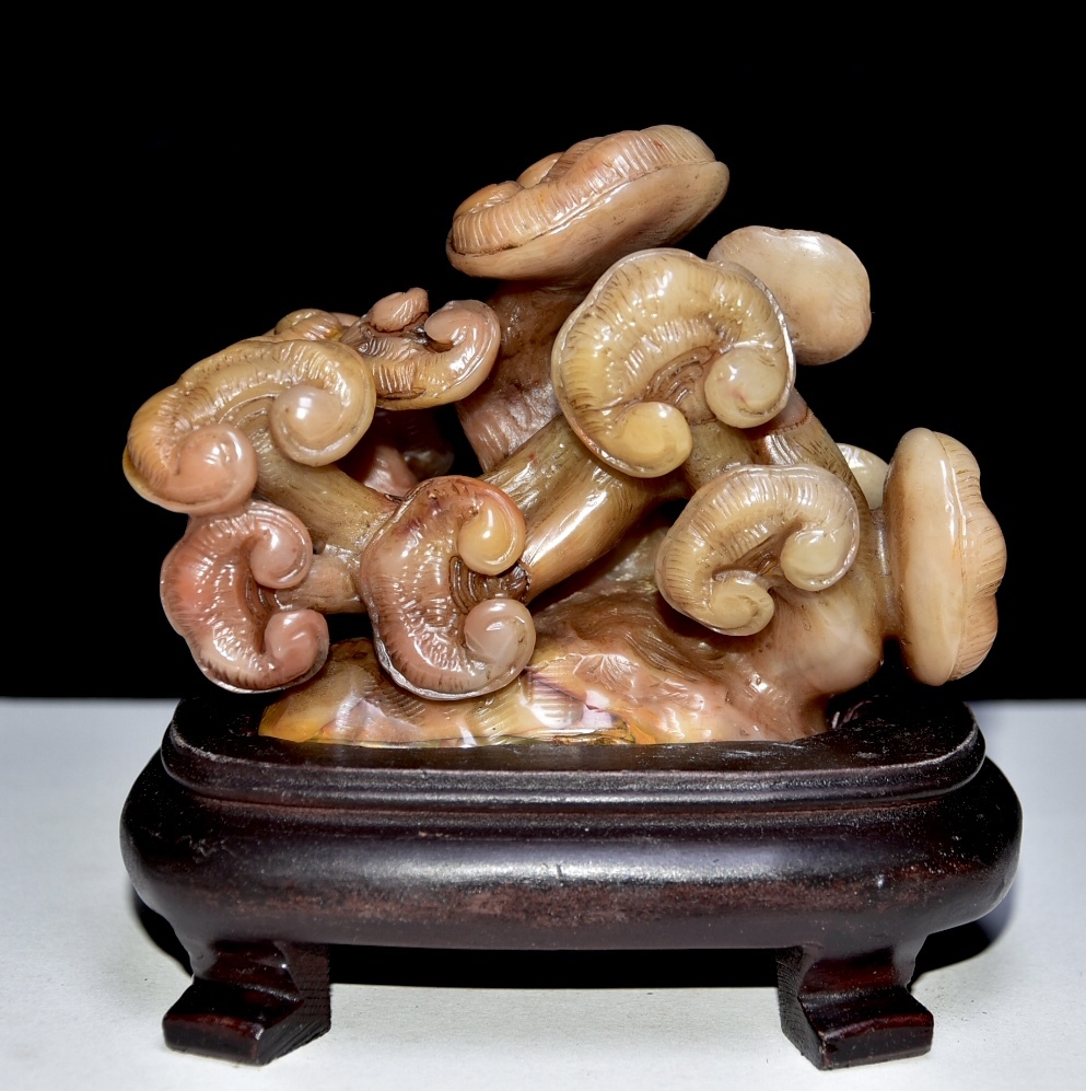 旧 清代 寿山石 原石原色 時代物 文房具 中国古美術 古賞物 古置物 唐物 S79拍卖