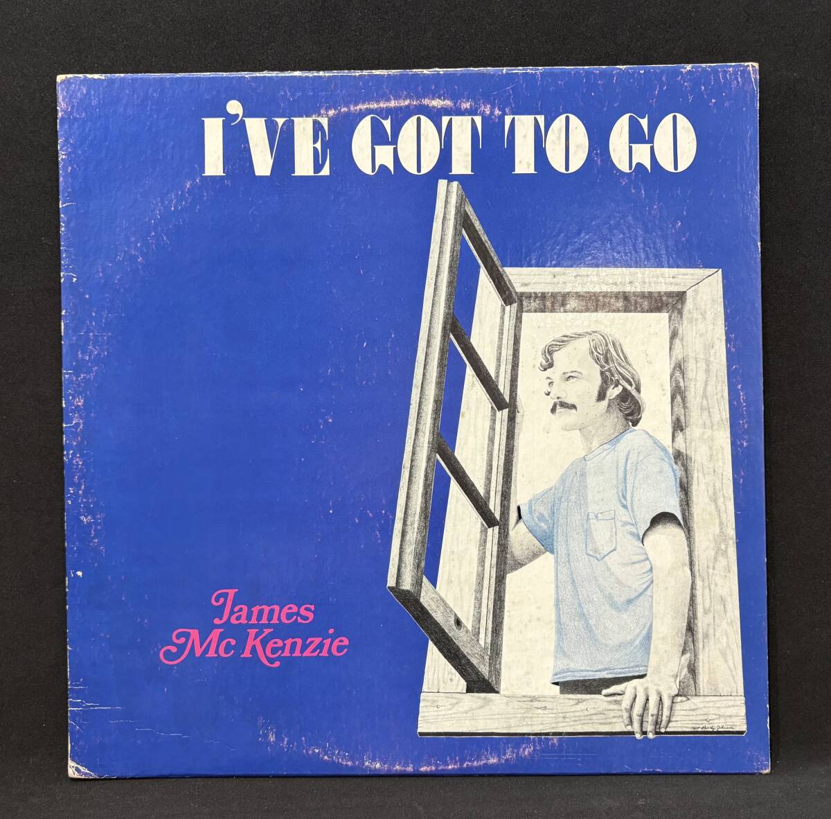 LP USオリジ【James McKenzie:I've Got To Go】メロークールSSWAOR(検:自主制作盤 Private Press フォーク サイケ Folk)拍卖