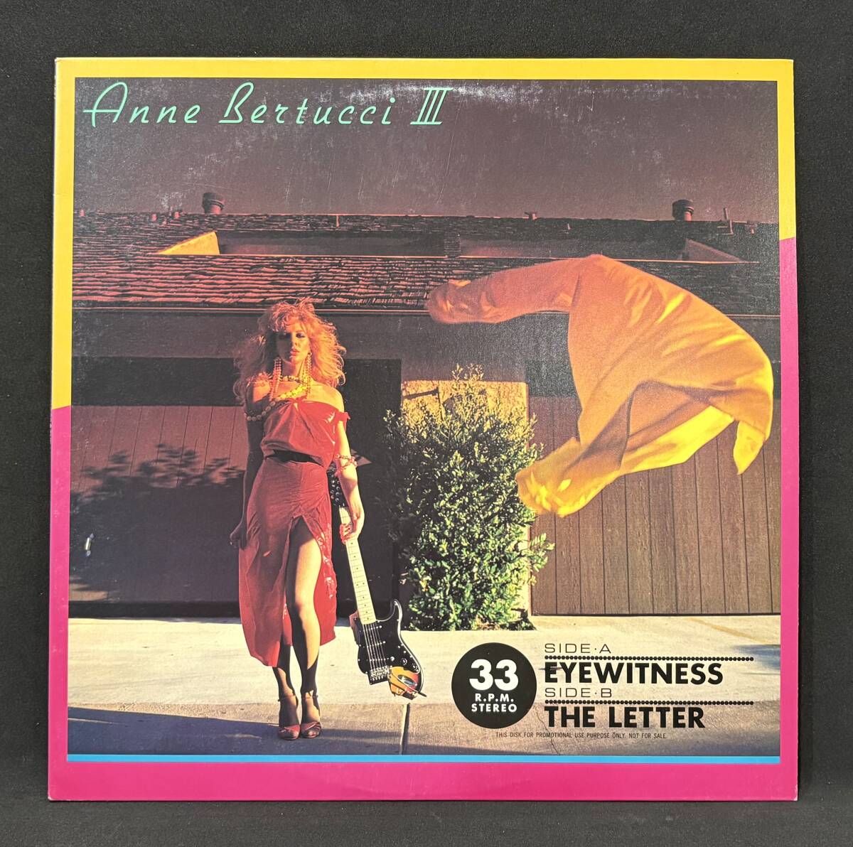 Promotional Copy Only 12'【Anne Bertucci:Eyewitness/The Letter】アン・ベルトゥッチ拍卖